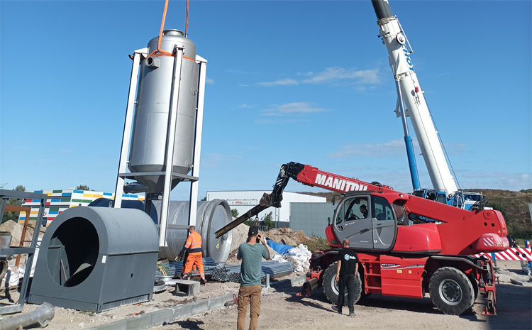 印度10噸廢塑料煉油設(shè)備項(xiàng)目