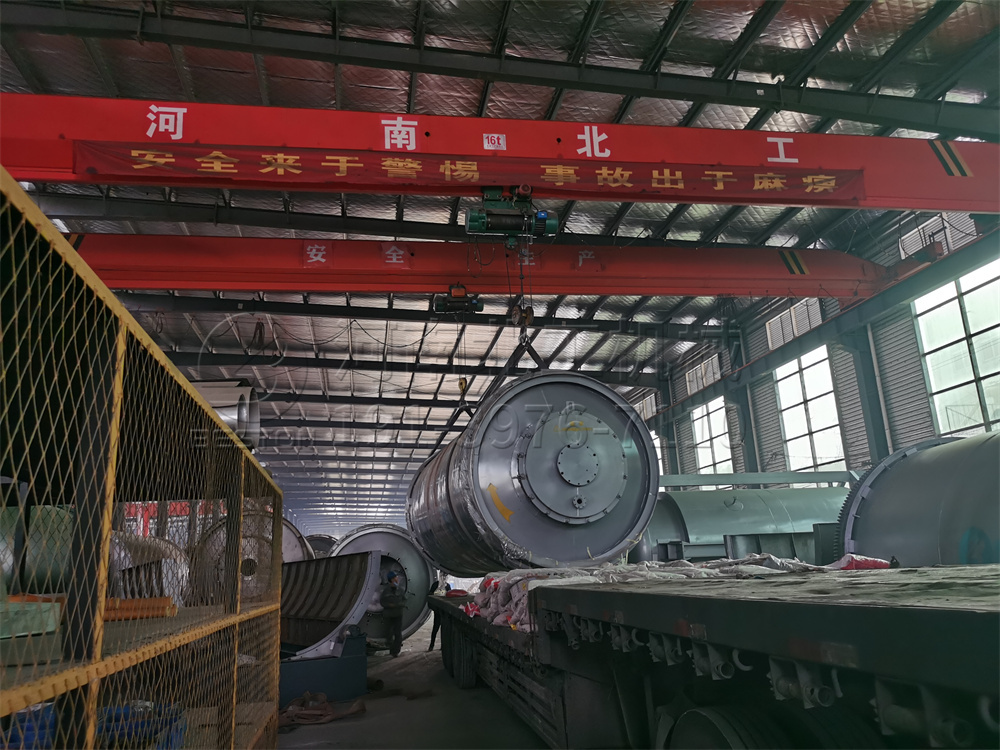 陜西榆林油泥熱解設備發貨